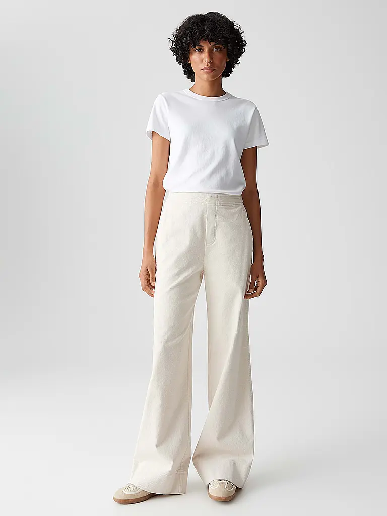 OPUS | Pantalon Marlene MILENI CARGO | Crème