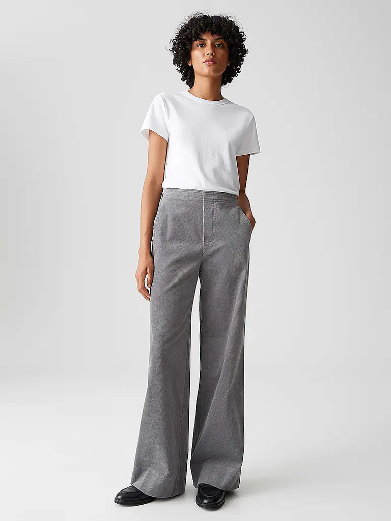 OPUS | Pantalon Marlene MILENI CARGO | grau
