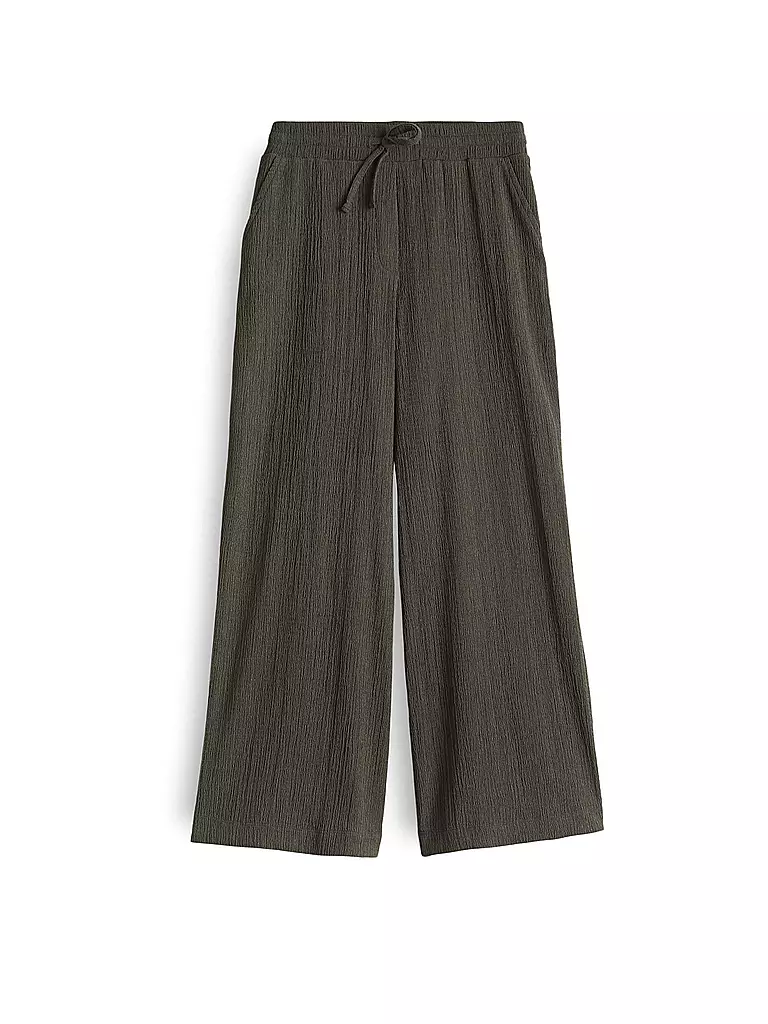OPUS | Pantalon Marlene MILENI CRINKLE | Olive