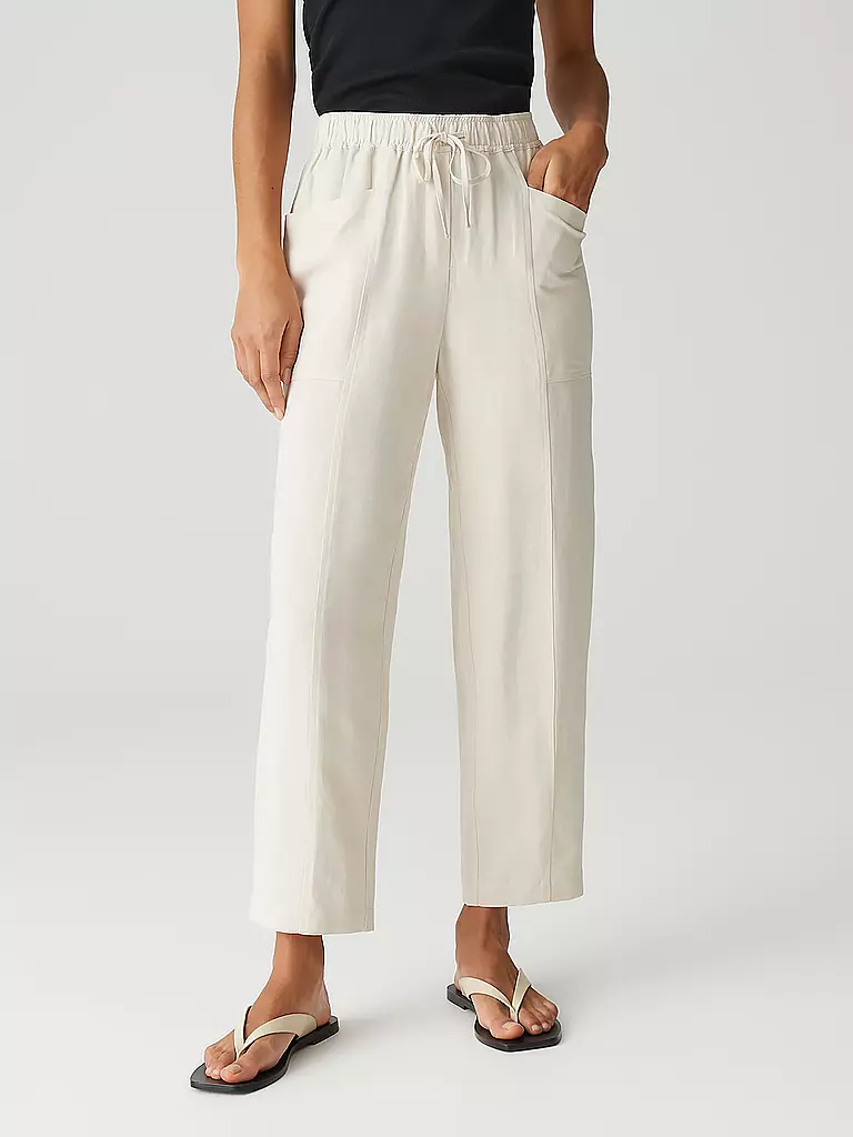 OPUS | Pantalon Marlene MYHA TRAVEL | creme