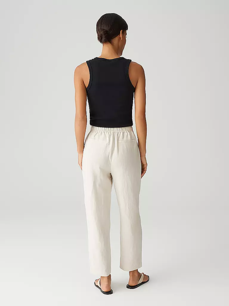 OPUS | Pantalon Marlene MYHA TRAVEL | creme