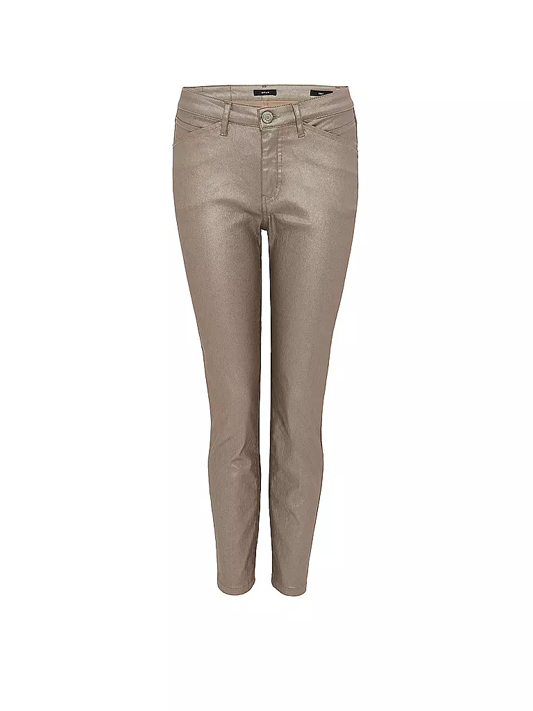 OPUS | Pantalon Slim Fit 7/8 EMILY CLASSY | camel