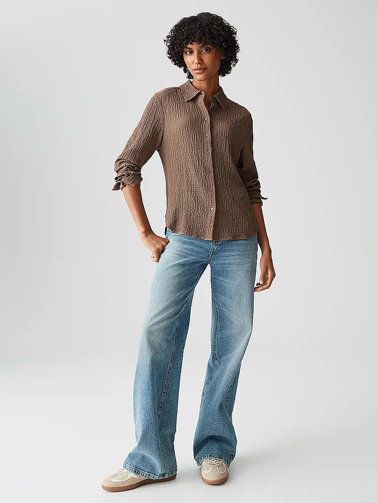 OPUS | Poloshirt FRIVE | Marron