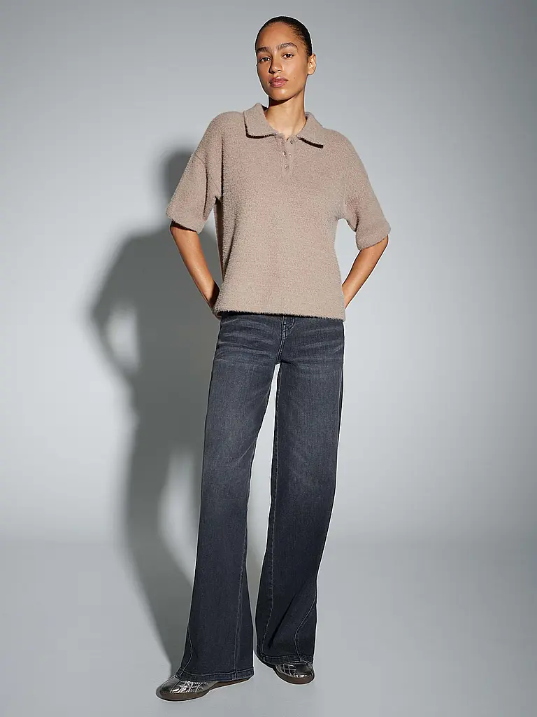 OPUS | Poloshirt GELUDI | Camel