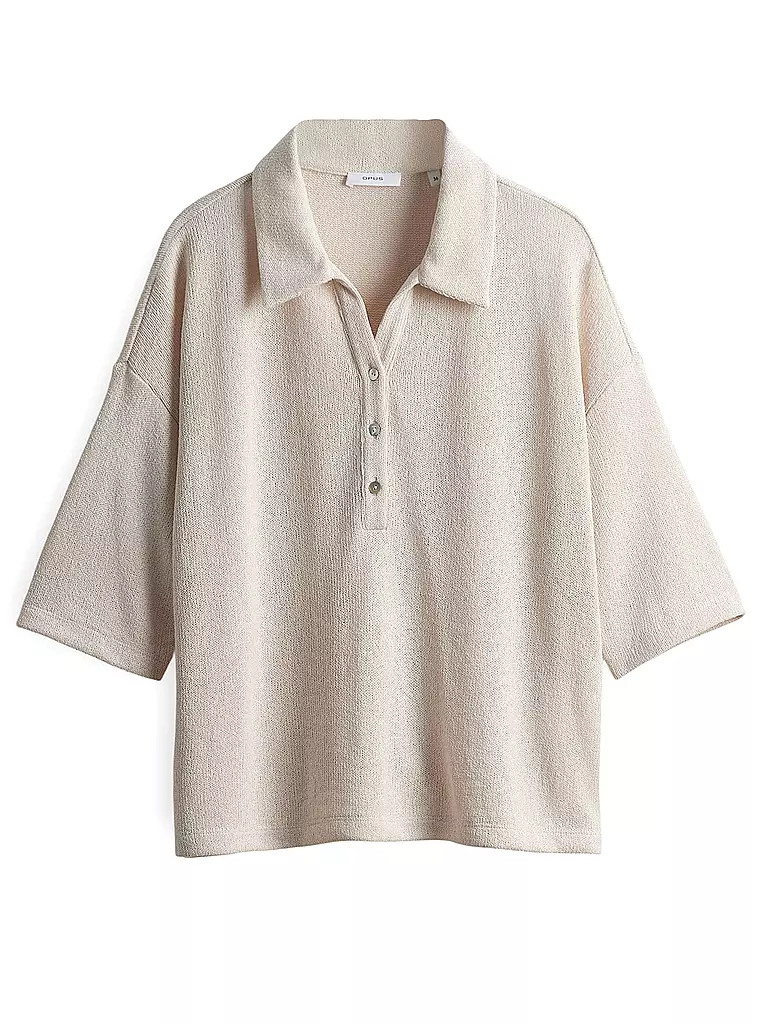 OPUS | Poloshirt SILKAS | Crème