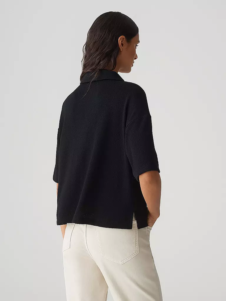 OPUS | Poloshirt SILKAS | Noir