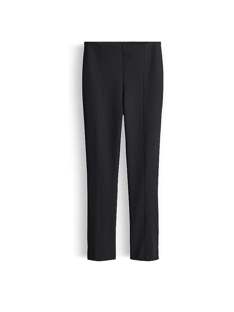 OPUS | Produktname: Businesshose ELVINA
Marke: OPUS
Farbe: schwarz
Kategorien: Mode,Damen

Material: Polyester / Polyamid,Stretch
Musterung: Unifarben
Länge (Hosen/Jeans): 7/8 Länge
Stil: Pure
Bundhöhe: High Waist | Noir