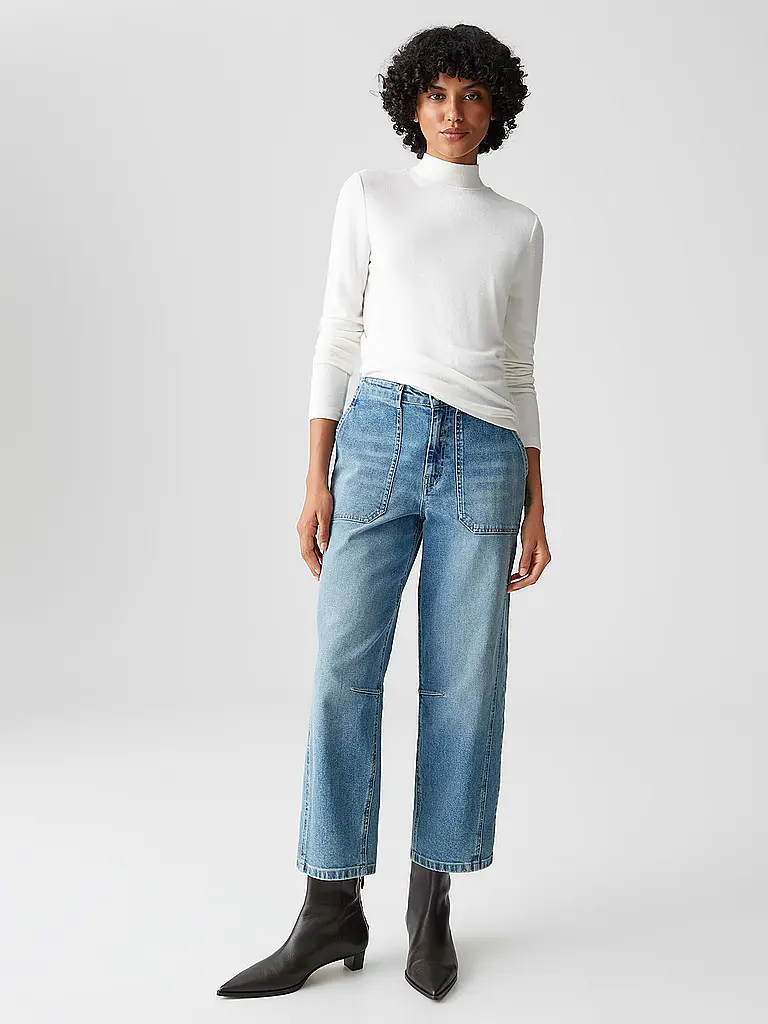 OPUS | Pull à col roulé SIKLINE | Blanc