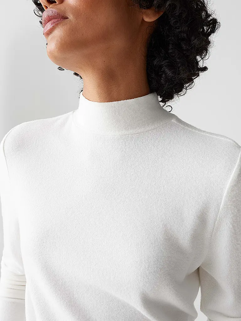 OPUS | Pull à col roulé SIKLINE | Blanc