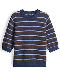 OPUS | Pullover PUVET STRIPE | Bleu foncé