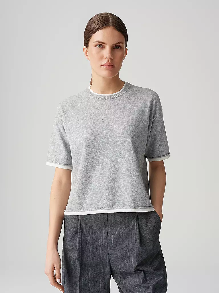 OPUS | Pullover PINNI | Gris clair