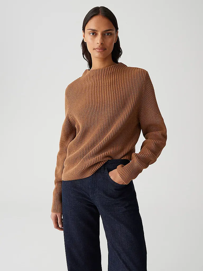 OPUS | Pullover PONTELLE | Marron clair