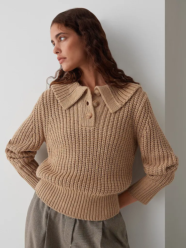 OPUS | Pullover PROYER | Marron clair