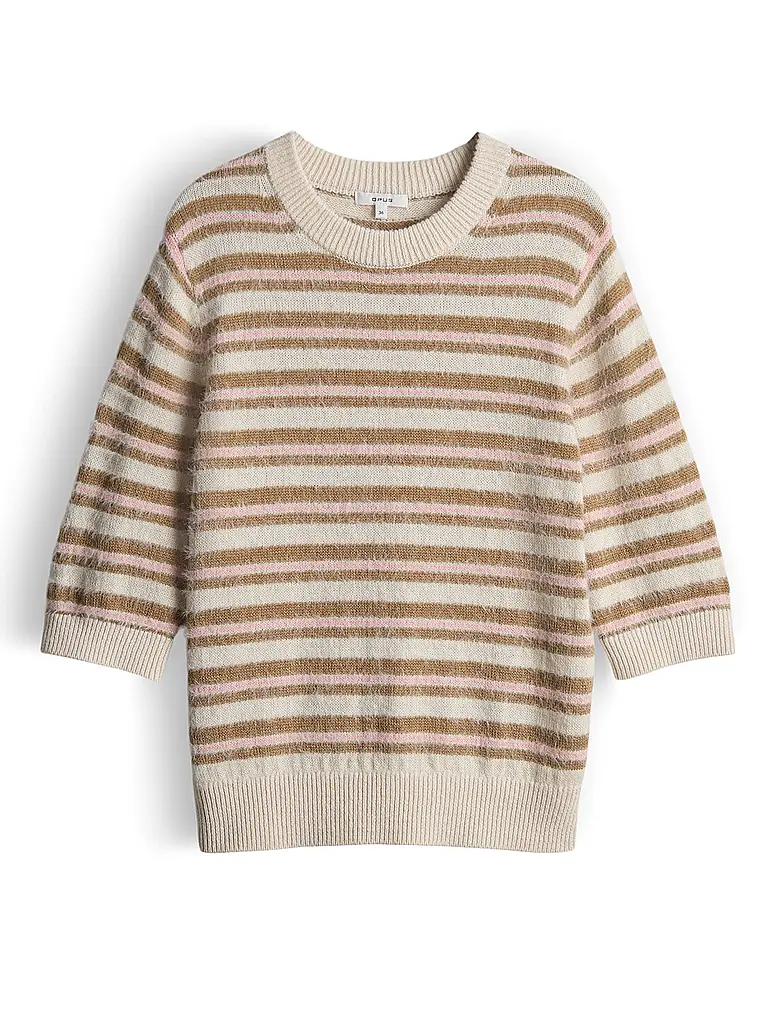 OPUS | Pullover PUVET STRIPE | Rose