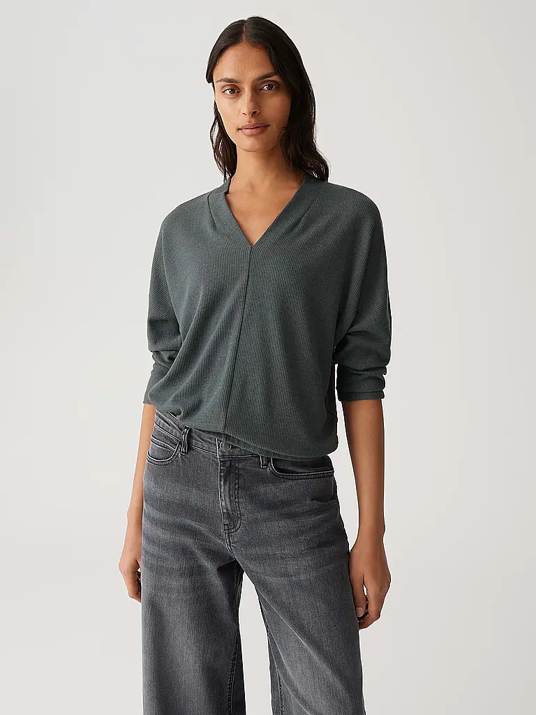 OPUS | Pullover SLUTO | Vert foncé
