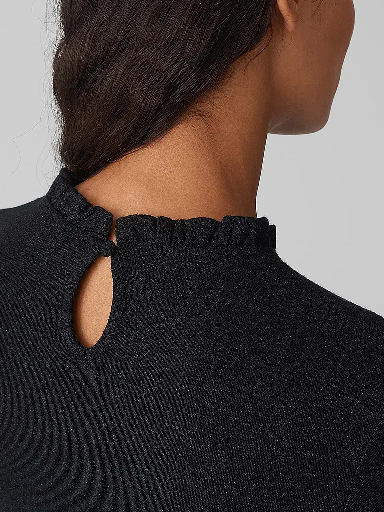 OPUS | Rollkragenpullover SANBA | Noir