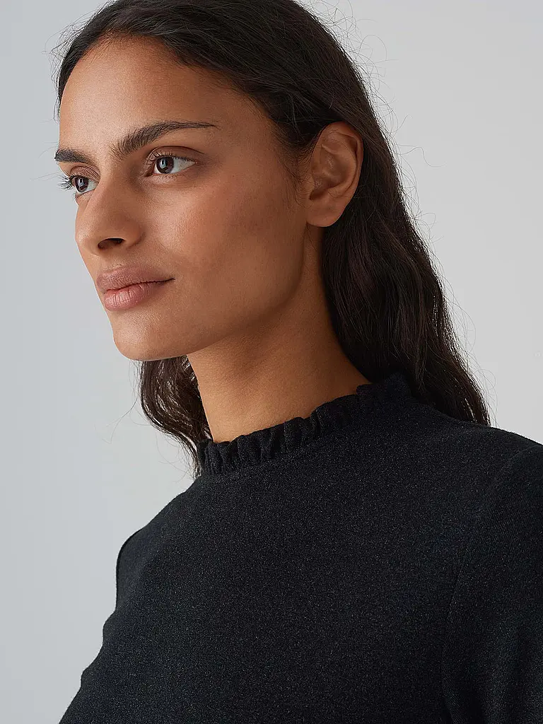 OPUS | Rollkragenpullover SANBA | Noir