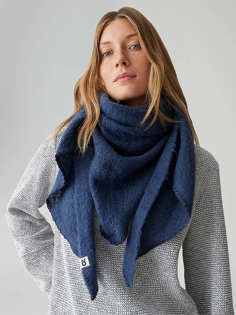 OPUS | Schal AMADSI | Bleu foncé