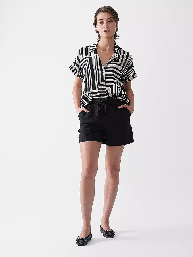 OPUS | Shorts MELANE | schwarz