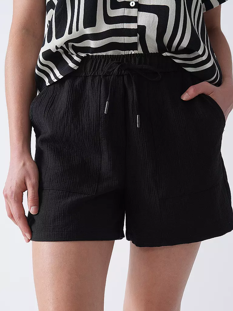 OPUS | Shorts MELANE | schwarz