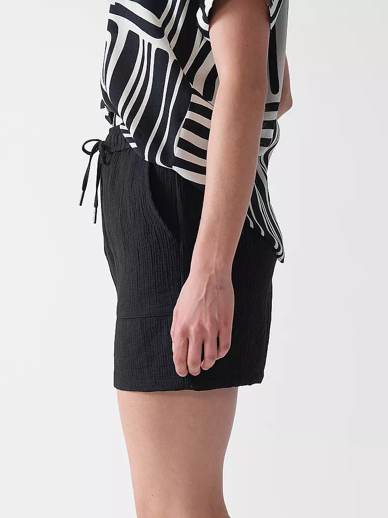OPUS | Shorts MELANE | schwarz
