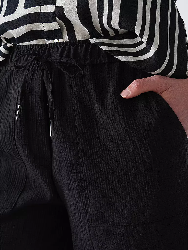 OPUS | Shorts MELANE | schwarz