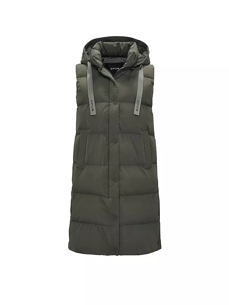 OPUS | Steppgilet WIGILO | Vert foncé