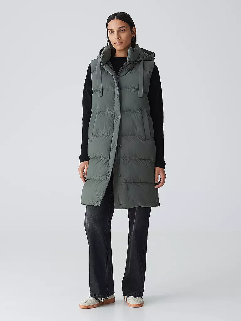 OPUS | Steppgilet WIGILO | Vert foncé