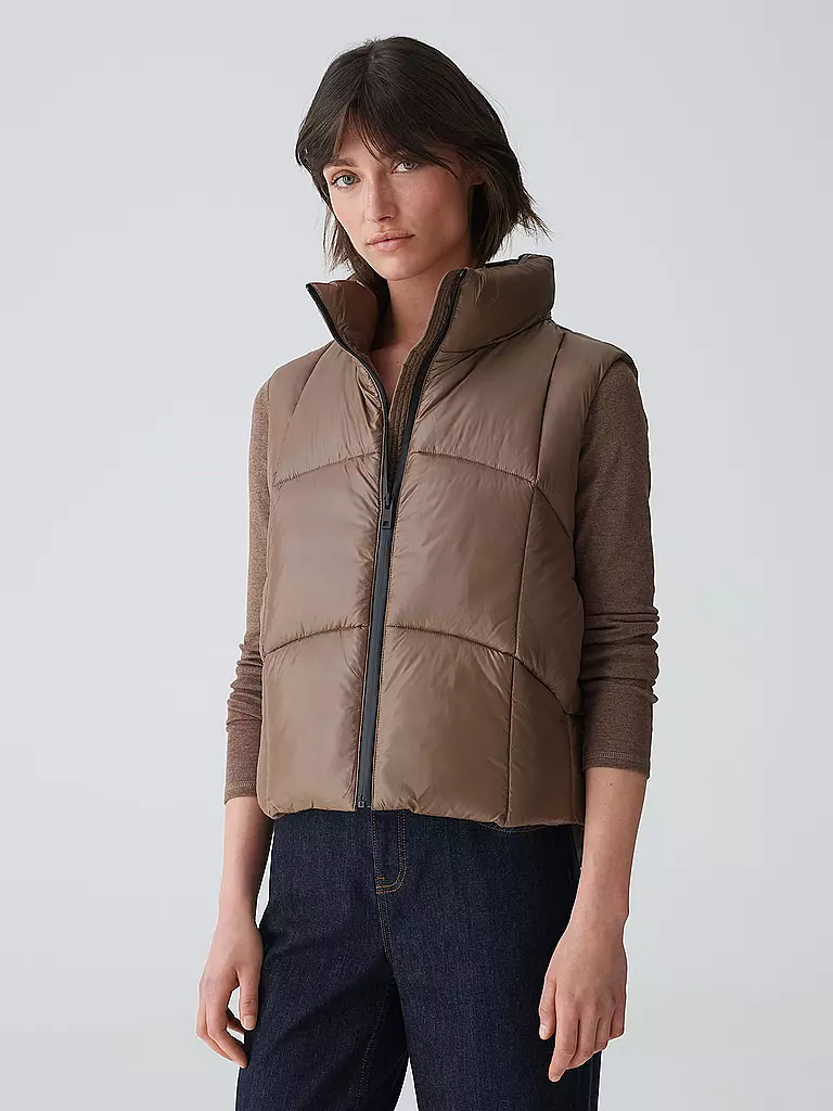 OPUS | Steppgilet WOERTEL | Marron