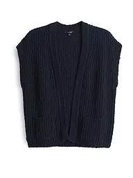 OPUS | Strickjacke DIMOLA | Bleu foncé