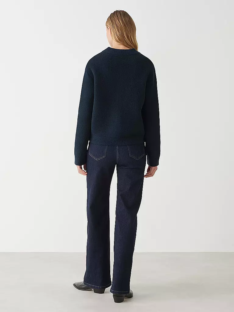 OPUS | Strickjacke DOMBA | Bleu foncé