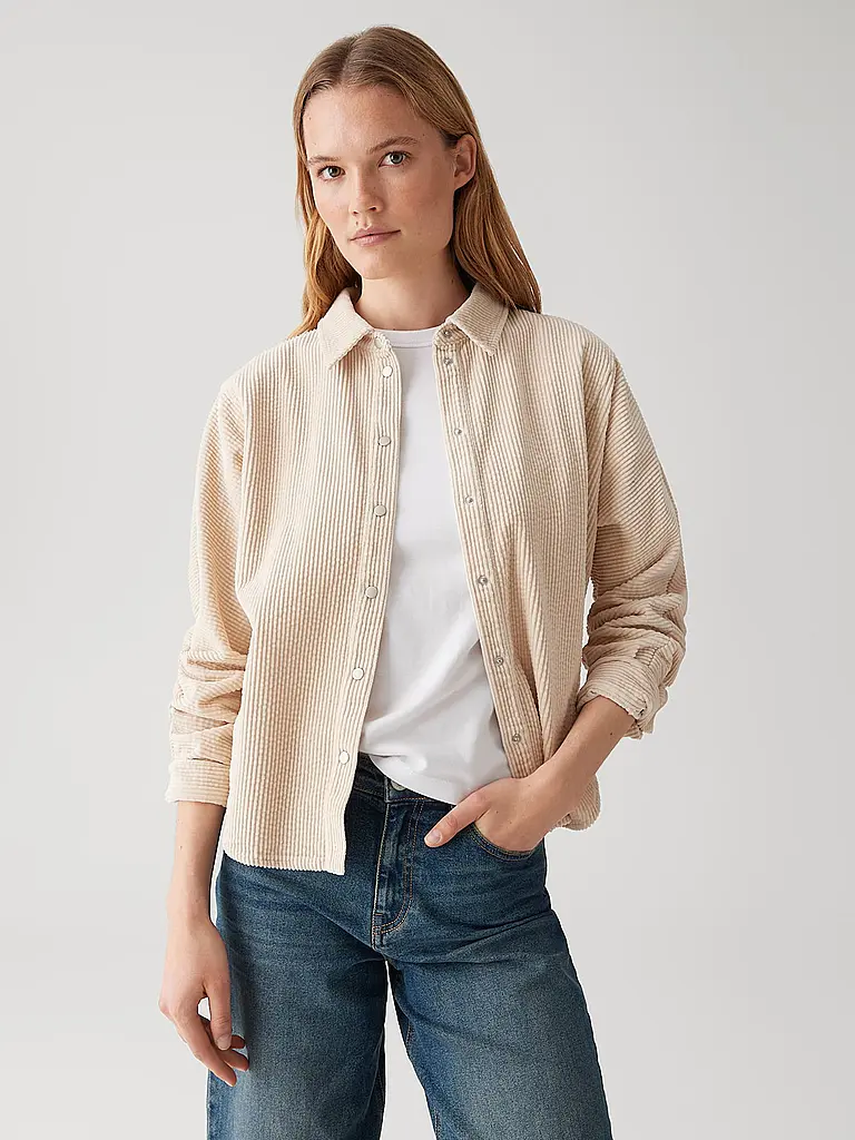 OPUS | Surchemise FRENKI | beige