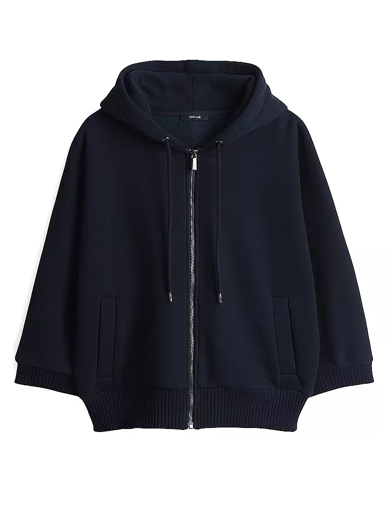 OPUS | Sweatjacke GENITA | Bleu foncé