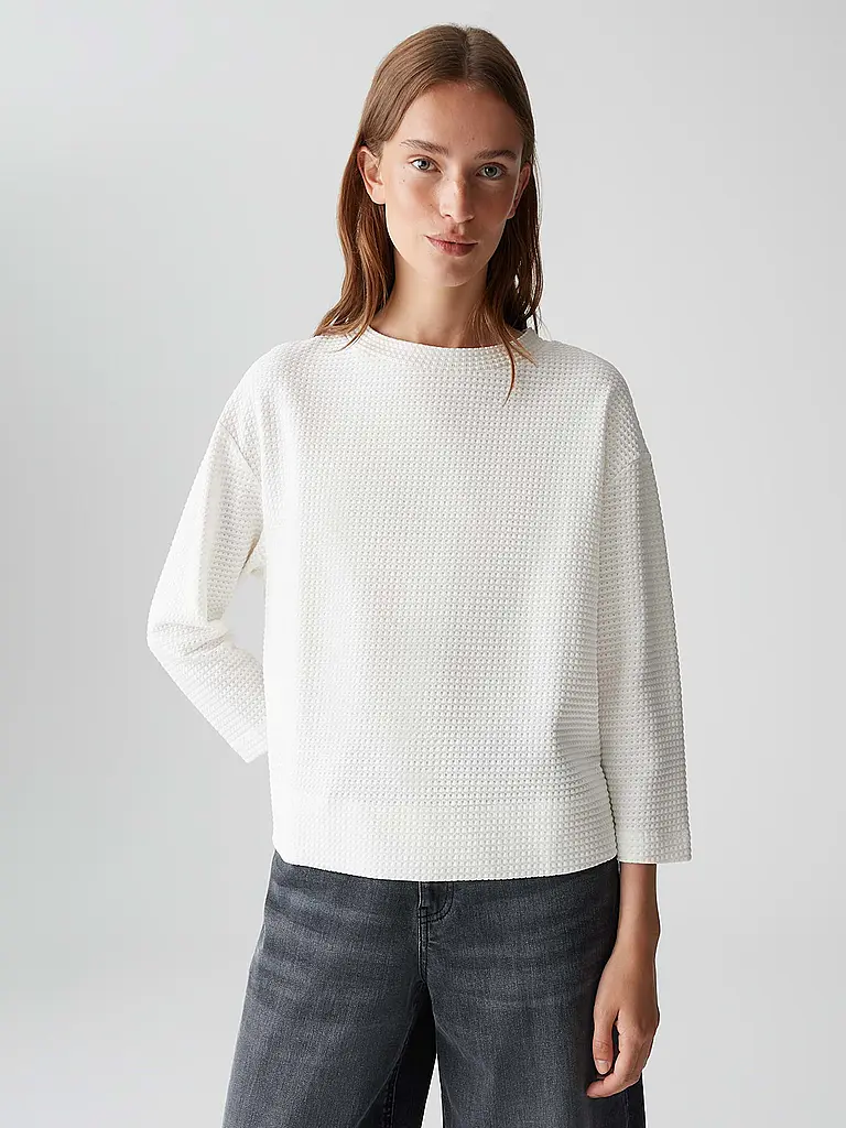 OPUS | T-shirt à manches longues GELIX | creme