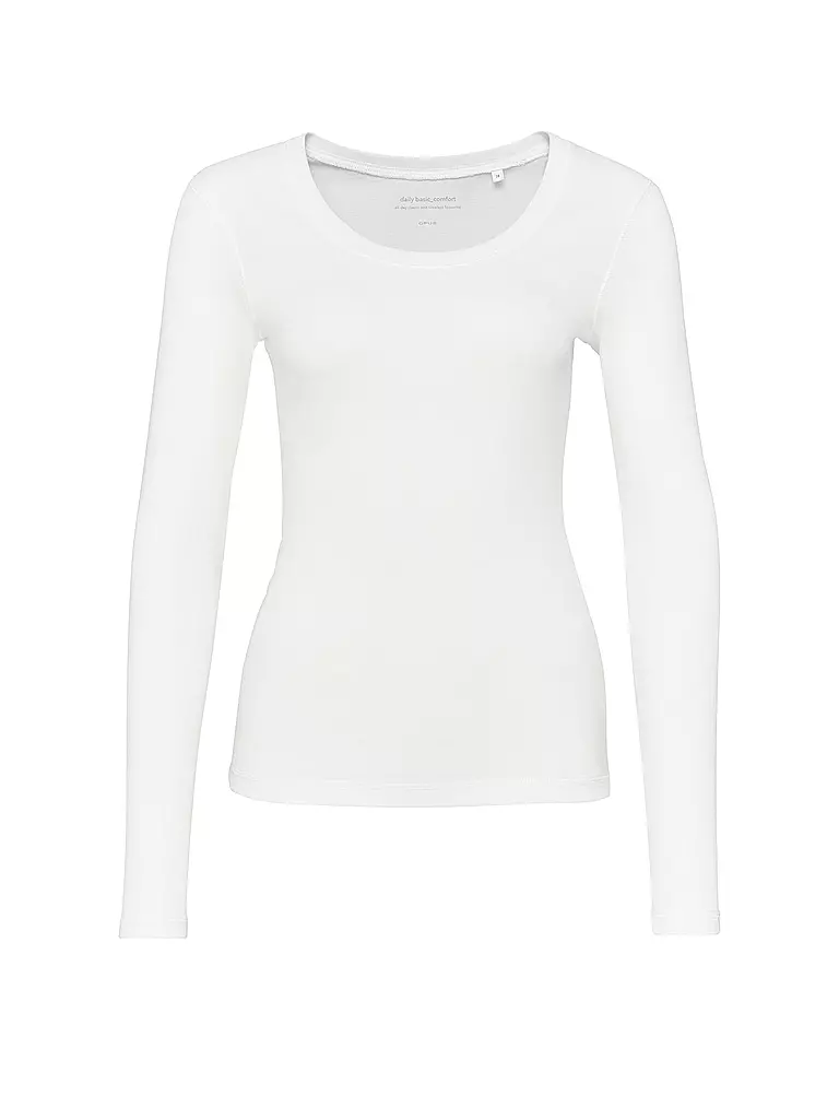 OPUS | T-shirt à manches longues SORANA | Blanc