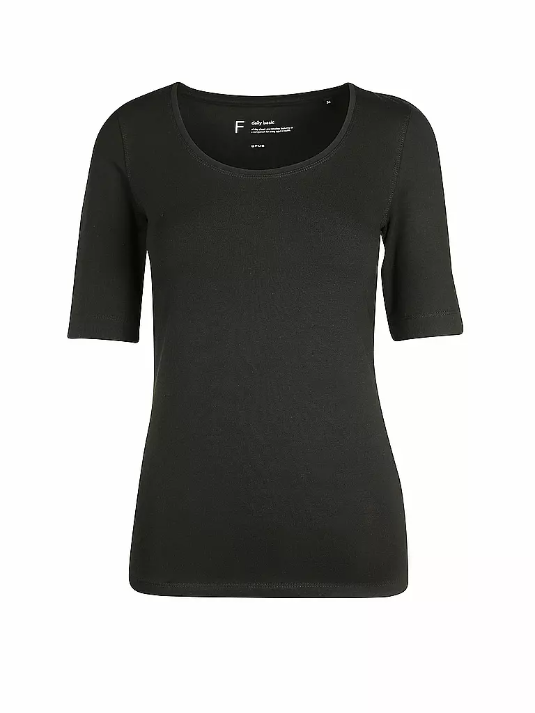 OPUS | T-shirt basique "Daily F" | schwarz