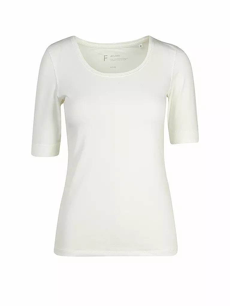 OPUS | T-shirt basique "Daily F" | weiss