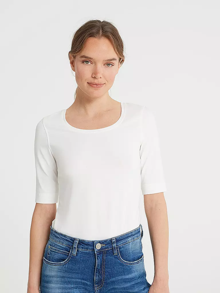 OPUS | T-shirt basique "Daily F" | weiss