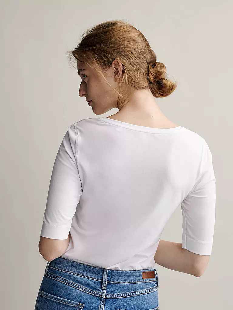 OPUS | T-shirt basique "Daily F" | weiss