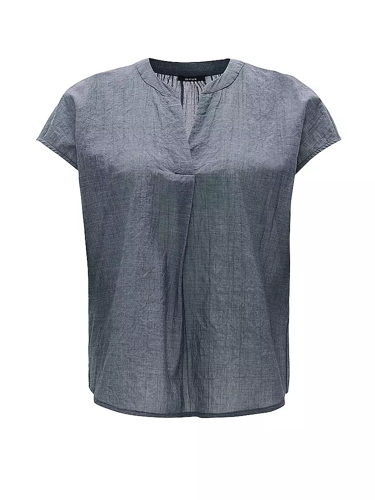 OPUS | T-shirt blouse FAMITA | Bleu foncé