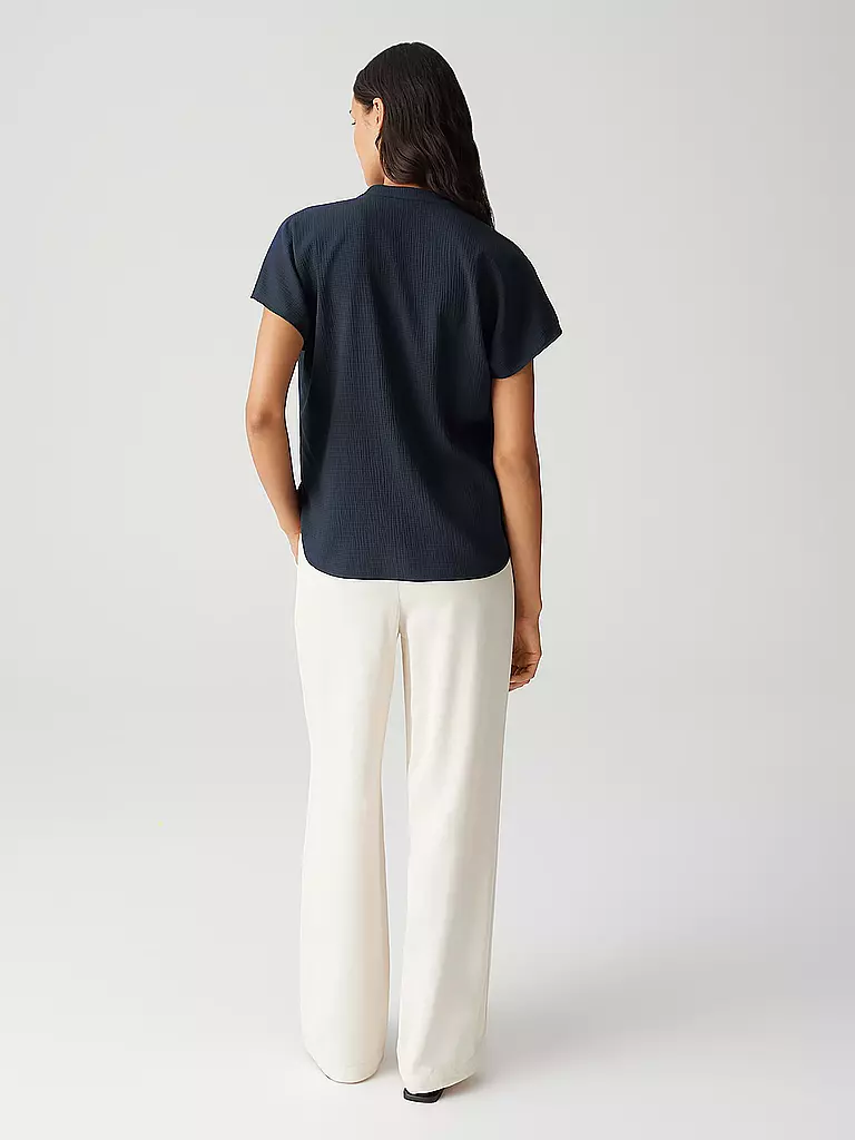 OPUS | T-shirt blouse FASURA | Bleu foncé