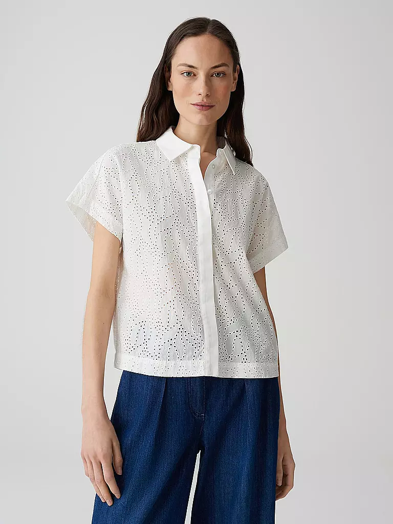OPUS | T-shirt blouse FESSIN | Crème