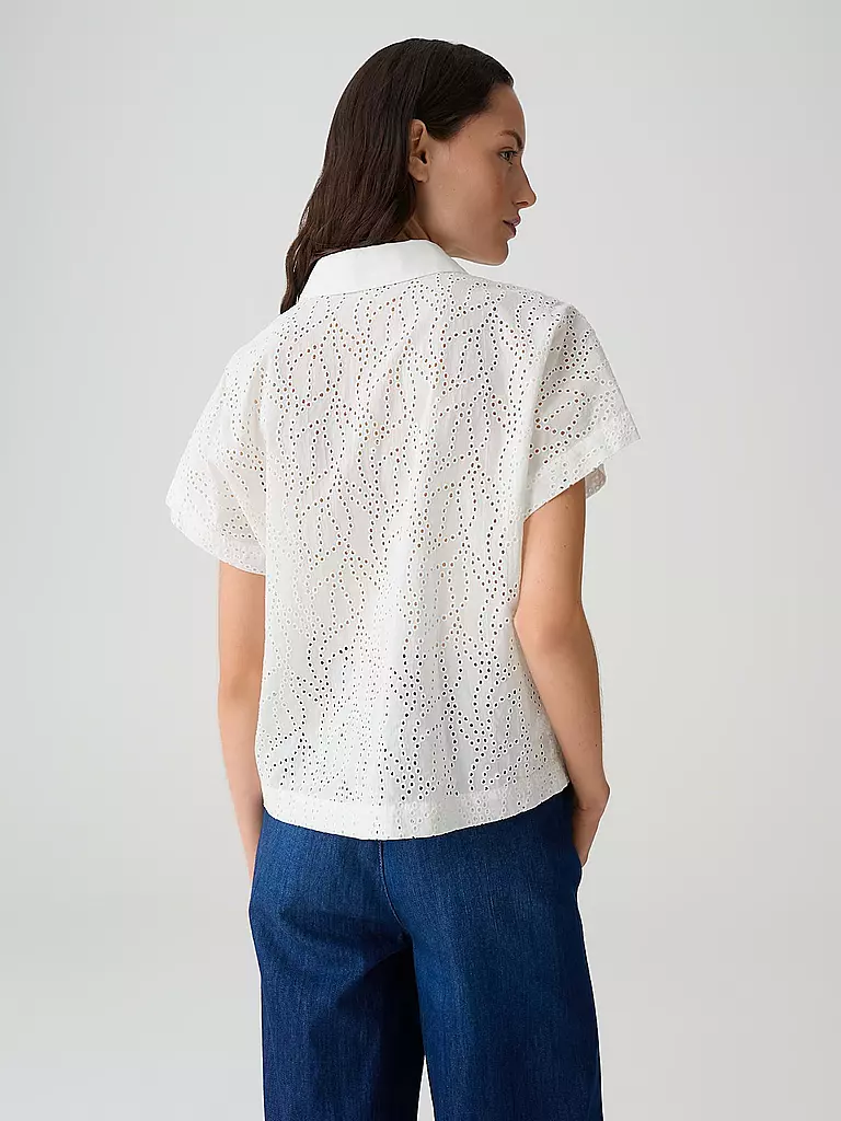 OPUS | T-shirt blouse FESSIN | Crème