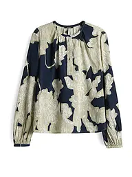 OPUS | T-shirt blouse FICONA ANALOGUE | Bleu foncé