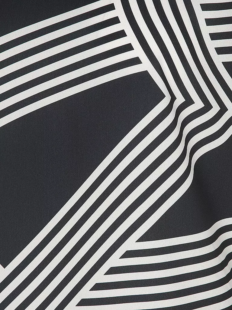 OPUS | T-shirt blouse SABETHI PRINT | Bleu foncé