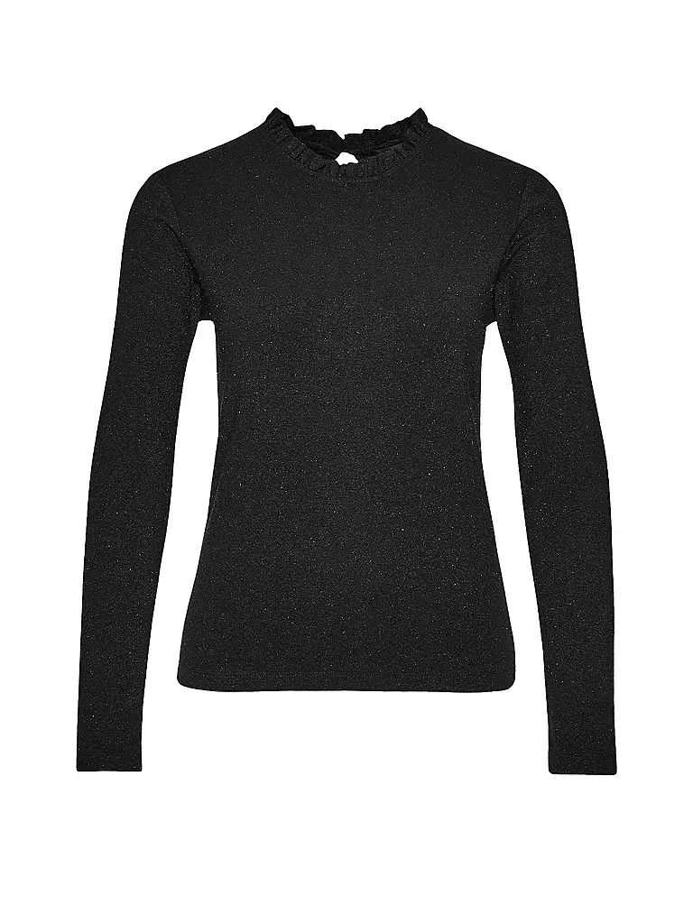 OPUS | T-shirt blouse SANBA | Noir