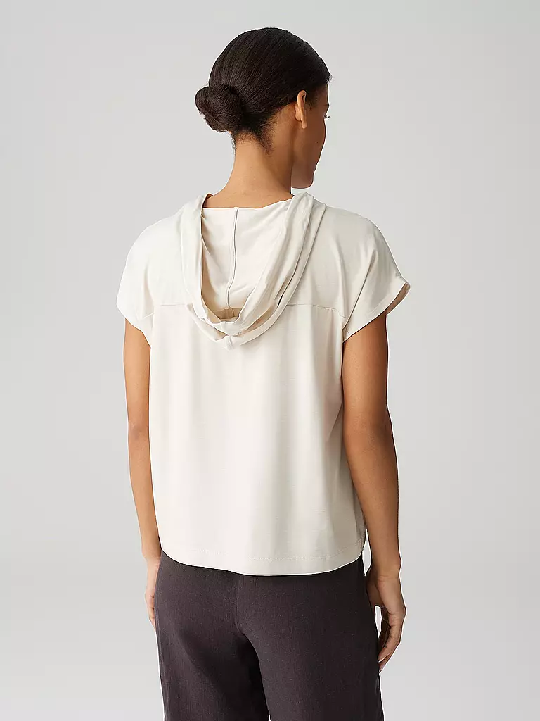 OPUS | T-shirt blouse SEBU | Crème