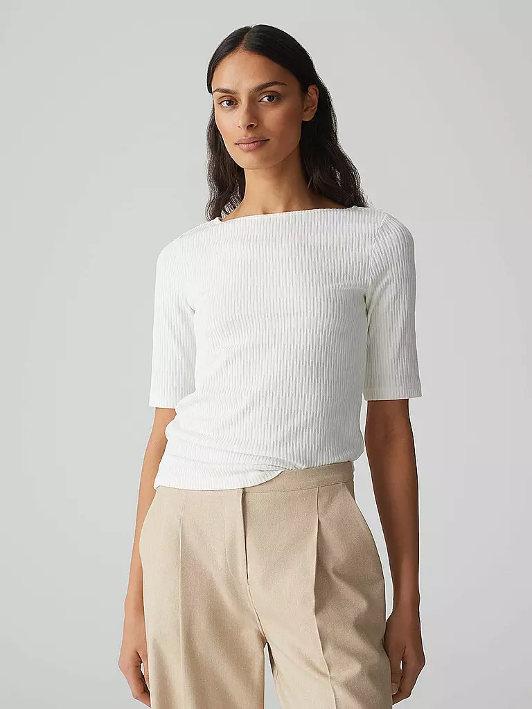OPUS | T-Shirt SANKUS | Crème