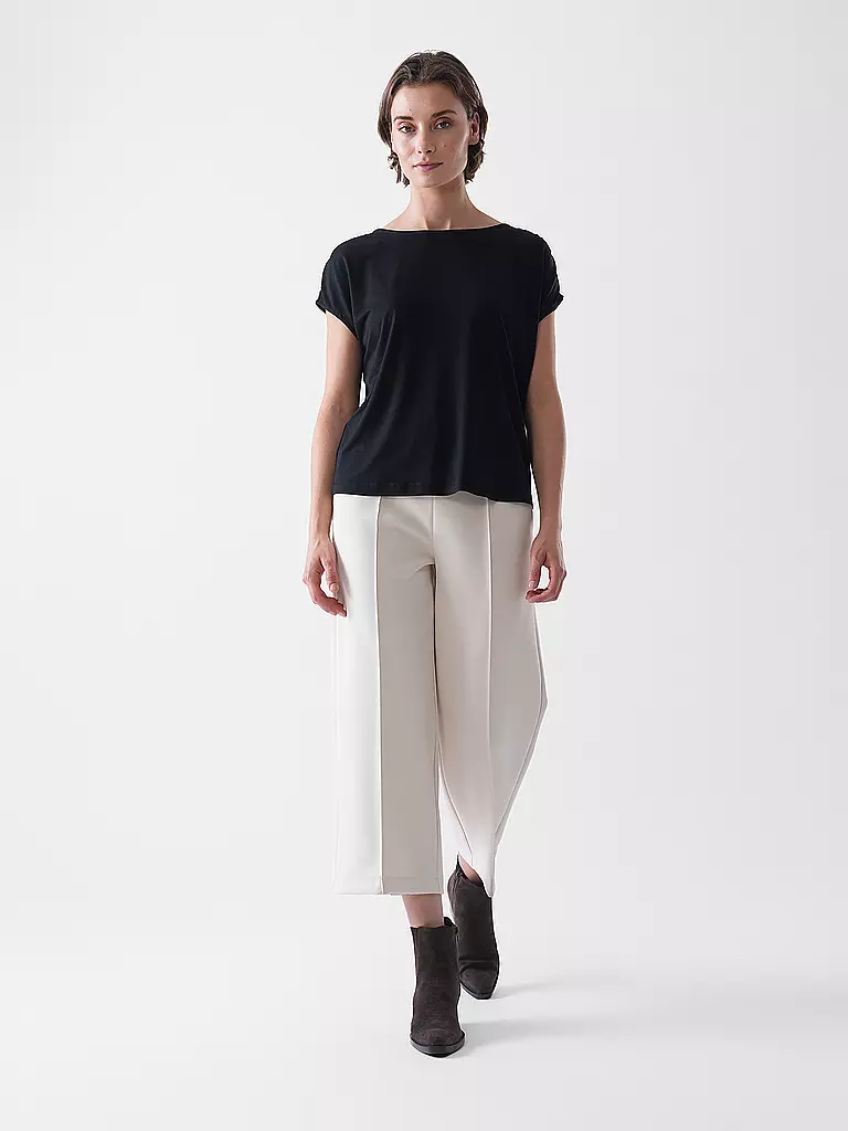 OPUS | T-shirt SANUELA | schwarz