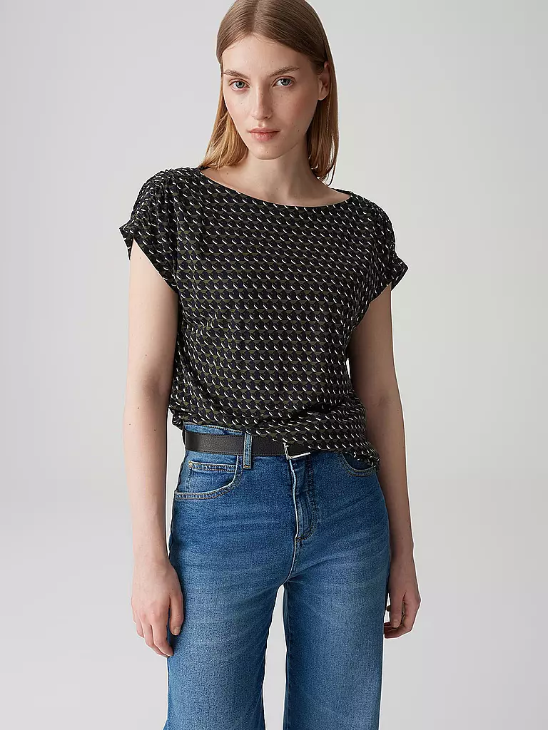 OPUS | T-shirt SEKADI MINIMAL | Bleu foncé